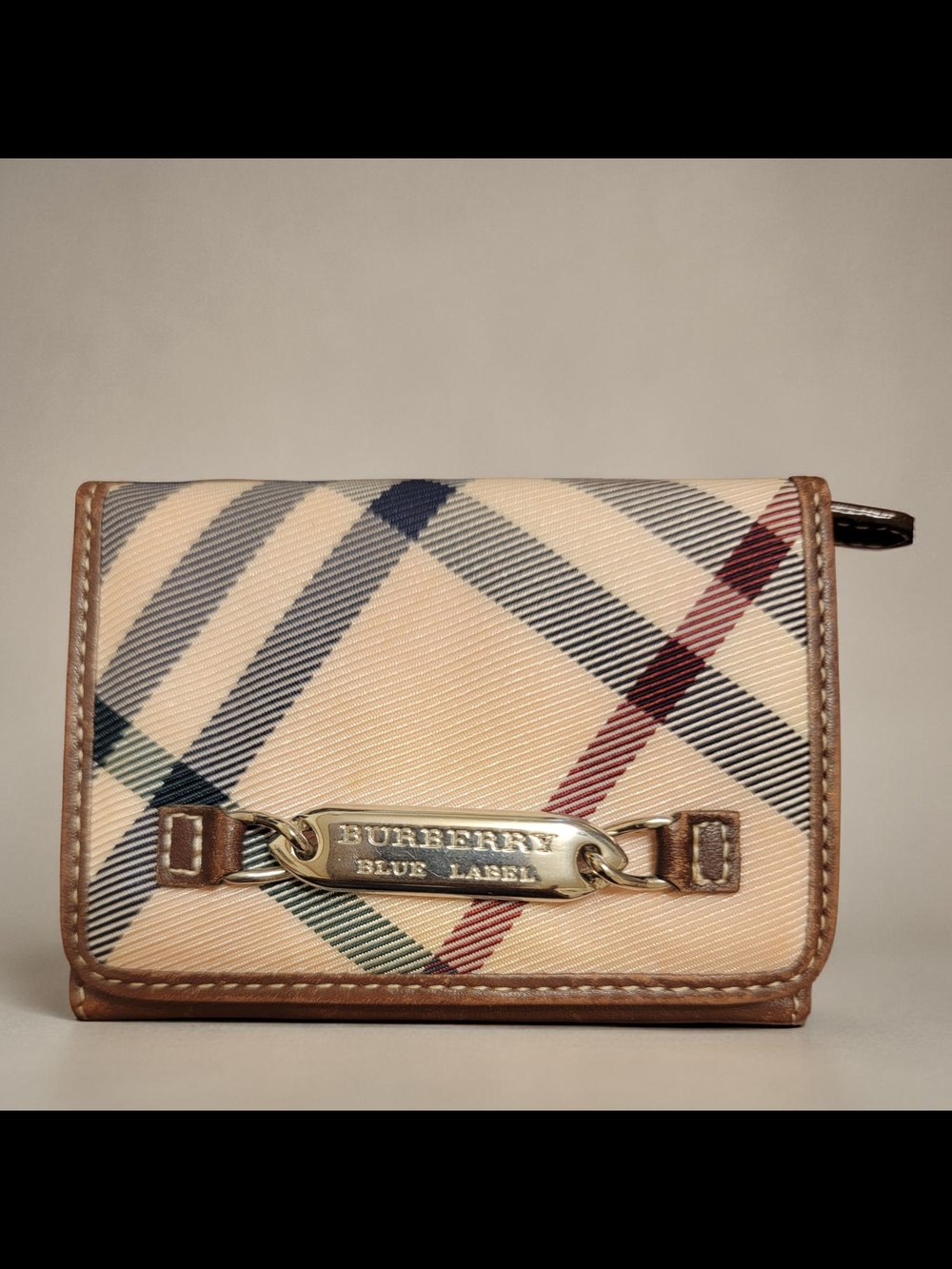 Burberry Blue Label Nova Check Wallet - Japan Exclusive - Picture 1 of 6